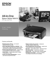 Epson NX415 Product Brochure