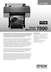 Epson SP7890K3 Brochure