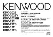 Kenwood KDC-222S User Manual