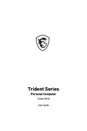 MSI MAG Trident S 5M User Manual