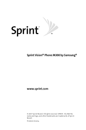 Samsung M300 Manual