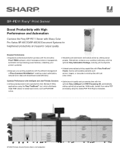 Sharp BP-PE11 Specification Sheet - Fiery Print Server