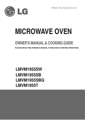 LG LMVM1955SW Owner's Manual
