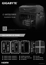 Gigabyte GeForce GTX 1080 Xtreme Gaming Water cooling Manual