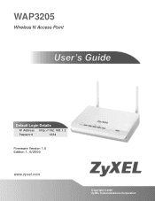 ZyXEL WAP3205 v2 User Guide