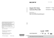 Sony HDR-PJ710V Operating Guide