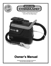Hoover CH83000 Manual