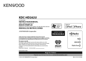 Kenwood KDC-HD262U User Manual
