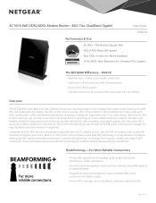 Netgear D6400 Product Data Sheet