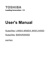 Toshiba Satellite L950 Users Manual Canada; English