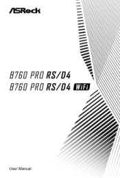 ASRock B760 Pro RS/D4 WiFi User Manual