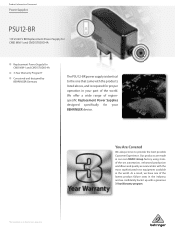 Behringer PSU12-BR Product Information Document