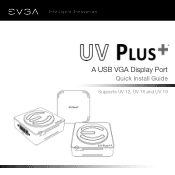 EVGA 100-U2-UV19-TR Quick Installation Guide