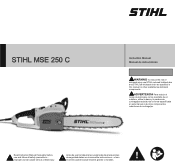 Stihl MSE 250 C Instruction Manual