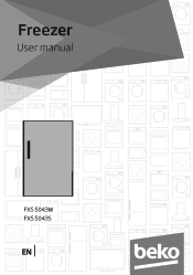 Beko FXS5043 User Manual