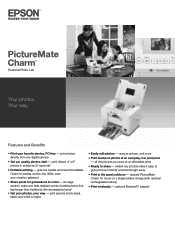 Epson PictureMate Charm - PM 225 Product Brochure