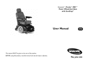 Invacare M91SEAT User Manual