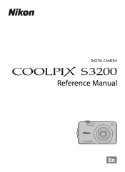 Nikon COOLPIX S3200 Reference Manual