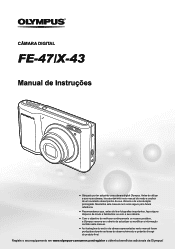Olympus FE-47 FE-47 Manual de Instru败s (Portugu鱩