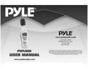 Pyle PSPL05R PSPL05R Manual 1