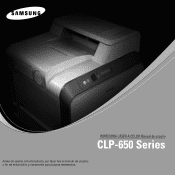 Samsung CLP-650N User Manual (user Manual) (ver.1.03) (Spanish)