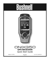 Bushnell 363500 Quick Start Guide