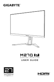 Gigabyte M27Q P GIGABYTE User Manual