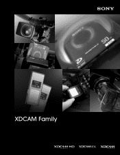 Sony PDWHD1500 Product Brochure (XDCAM and XDCAM EX Product Brochure)