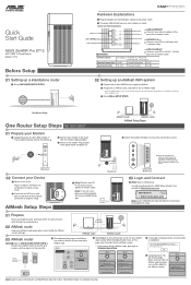 Asus ZenWiFi Pro ET12 1PK QSG Quick Start Guide