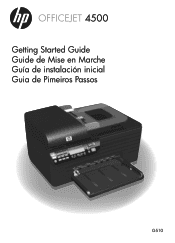 HP Officejet G500 Getting Started Guide