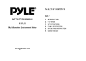 Pyle PSPL41 PSPL41 Manual 1
