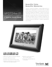 ViewSonic VFD724w-11 VFD724w-11 Datasheet