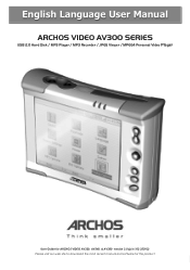 Archos AV320 User Manual