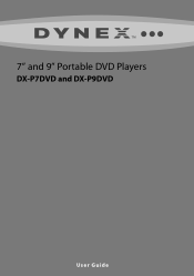 Dynex DX-P7DVD User Manual (English)
