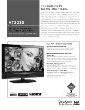 ViewSonic VT2230 VT2230 Spec Sheet