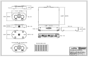 Vaddio PresenterPOD System PresenterPOD System CAD Drawing
