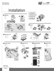 Xerox 8200B Installation Guide
