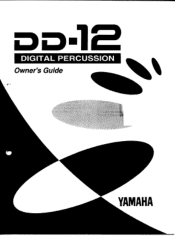 Yamaha DD-12 Owner's Manual (image)