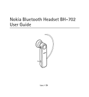 Nokia BH-702 User Guide