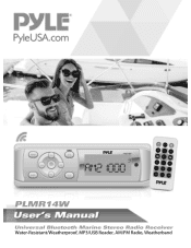 Pyle PLMR14BW Instruction Manual
