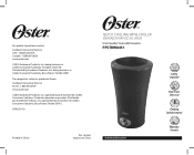 Oster Quick Chilling Wine Chiller User Manual