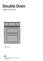 Beko XDG611 Owners Manual