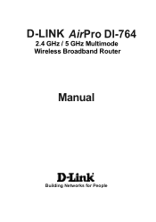 D-Link DI-764 Product Manual