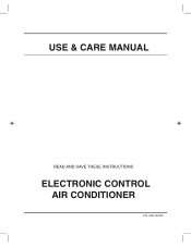 Frigidaire GAH085Q1T Use and Care Manual