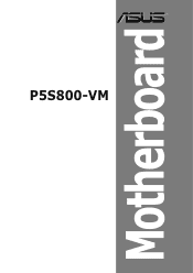 Asus P5S800-VM P5S800-VM User's Manual English Edition E1767