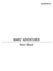 Garmin MARQ Collection Owners Manual
