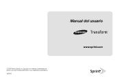 Samsung SPH-M920 User Manual (user Manual) (ver.f6) (Spanish)