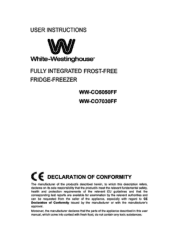 Haier WW-CO7030FF User Manual
