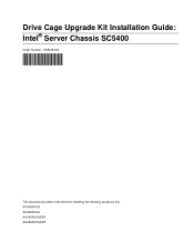 Intel SC5400 Installation Guide