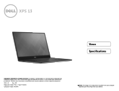 Dell XPS 13 9343 Specifications